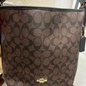 Coach Dark Brown Crossbody Bag